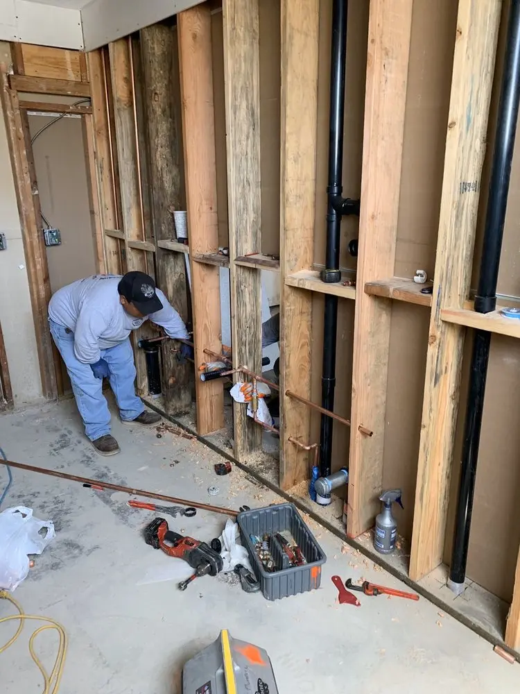 Commercial rough-in plumbing for Water Heater Replacement in South Apopka